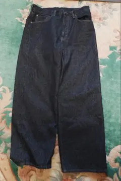 【GU】デニムワイドパンツ※最終値下げ