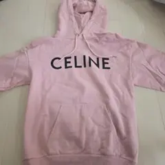 【希少XLサイズ】セリーヌ☆ビッグロゴ入りパーカー センターロゴ 入手困難 希少XLサイズ】セリーヌ☆ビッグロゴ入りパーカー センターロゴ 入手