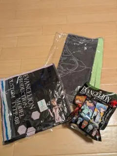 エヴァンゲリオン ハンドタオル2枚＆バスボール セット