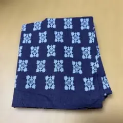 手染め テーブルクロス 雑貨用 インテリア 一点物 手絞り 生地 布 藍染 その他