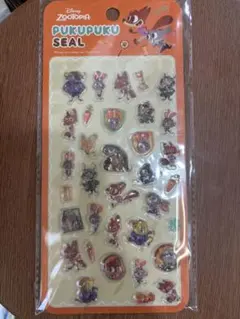 プクプクシール　ズートピア