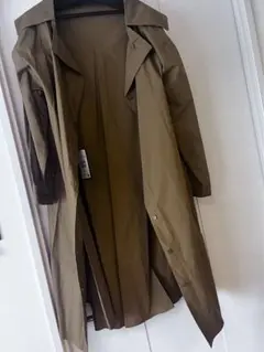 新品タグ付スコットクラブ16000円ロングシャツワンピース羽織