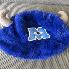 ディズニー　モンスターズ・インク フリース帽子　バケハ