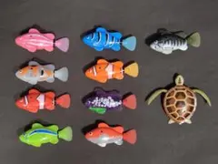 【ジャンク品】ロボフィッシュ／電子魚のおもちゃ（電気動物ペット）／タカラトミーのサムネイル