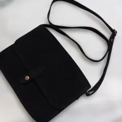 美品　ユニクロ×イネス　コラボ　ショルダー　バッグ　ブラック