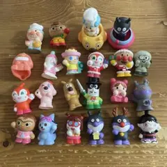 それいけ！あつまれアンパンマン フィギュア 指人形　24体　まとめ売り