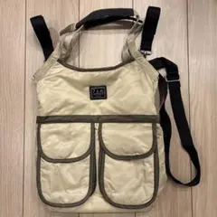 7AM Voyage Bag マザーズバッグ ベビーカーバッグ ベージュ