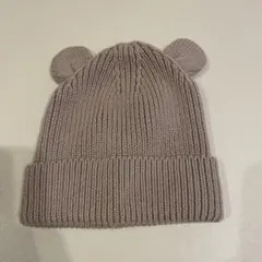 耳付きクマニット帽　H&M 美品