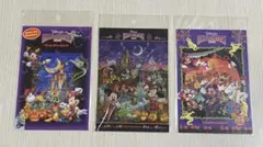 【新品未使用】ディズニー　ポストカード　ハロウィン　3枚セット