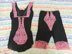 グラント・イーワンズLA-LA 骨盤ガードル 黒 レース LALA グラントイーワンズ ブラック 骨盤ガードル レース付き