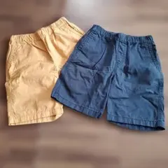 【UNIQLO】キッズ　イージーショートパンツ(ツイル)　120サイズ