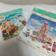 未開封 ダッフィー シェリーメイ ジェラトーニ 巾着 ウォッシュタオル セット