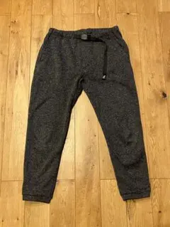 GRAMICCI × EDIFICE 417 別注 ニットフリースジョガーパンツ