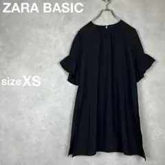ZARA BASIC オールインワン ワンピース ショートパンツ付き【0460】