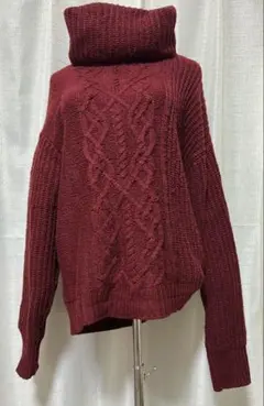 ROGER&RAW タートルネックセーター