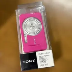 SONY Cyber-shot シリコンジャケットケース LCJ-WBのサムネイル
