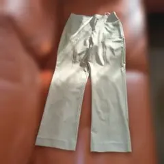 ほぼ未使用　ベージュ　 スラックス　Ｌ　ミセス