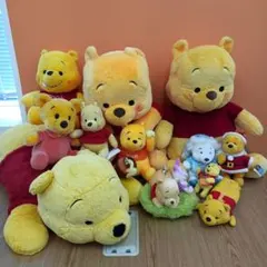 ディズニー くまのプーさん ぬいぐるみ 大量 まとめ売り ※ばら売り不可