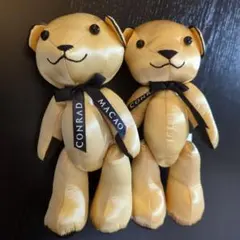 CONRAD MACAO コンラッドベア マカオ ぬいぐるみ 2体セット