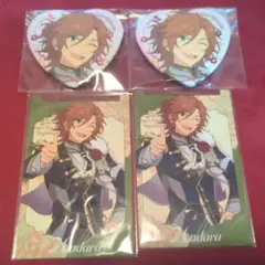 あんスタ 三毛縞斑 スタフォニ 缶バッジ カード