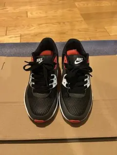 ゴルフシューズ Nike Air Max 90 ブラック/レッド