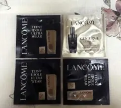 LANCOMEサンプル4点 タンイドルファンデ BO-02＆ジェニフィックセラム
