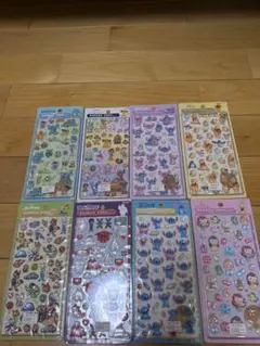 【正規品】ボンボンドロップシール ディズニー ノーマル 大 コンプリート 8種②