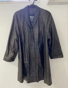 【 美品】ラム レザー コート 昭和レトロ