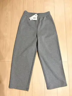 スウェットワイドパンツ　ダークグレー 濃灰色　Ｍ　UNIQLOC ユニクロC