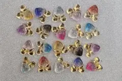 ハート型ネイルパーツ 20個セット