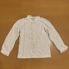 agnis b. ENFANT ホワイト長袖シャツ 10