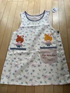 新品ルルロロエプロン 花柄