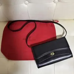 美品　GUCCI オールド　グッチ　3way ショルダー　クラッチ　バッグ　黒
