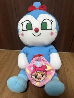 【新品】コキンちゃん　なかよし巾着ぬいぐるみL L それいけ！アンパンマン