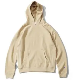 1307 チャンピオン リバースウィーブ フーディ プルパーカー ベージュ L
