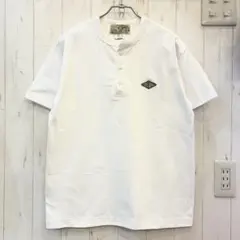 美品 グラッドハンド R-04 ROYAL ヘンリーポケット 半袖Tシャツ XL 