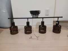 ブラウン 4灯 シーリングライト