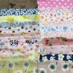 めっちゃお得！！ダブルガーゼ　ハギレセット