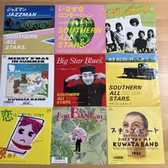 サザンオールスターズEPレコード盤9枚セットのサムネイル