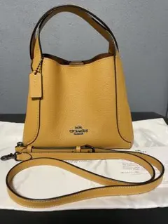 COACH コーチ ミニイスラ カメラバッグ ショルダーバッグ イエロー 