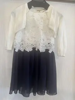 フォーマルドレス　カーディガンセット