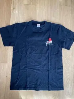 黒 Tシャツ ローズ刺繍 HOTEL BENI 2017