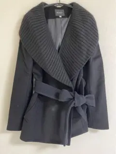 BOSCH コート アンゴラ混 黒 38