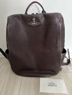 Vivienne Westwood ADVAN レザー ブラウン リュックのサムネイル
