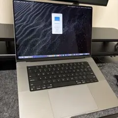 M1Max 16インチMacBookPro US配列 本体のみ