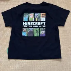 マイクラ　Tシャツ　黒 130