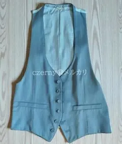 ★JUNNIE フォーマルベスト リバーシブル サイズ:L