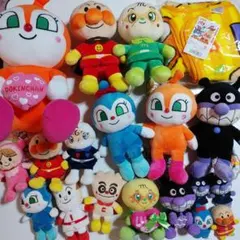 アンパンマン　ぬいぐるみ　アミューズメント　セット