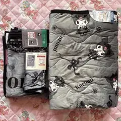 ♡クロミ 敷きパッド ブランケット ハーフサイズ 枕カバー 秘密のメロクロ 冬♡