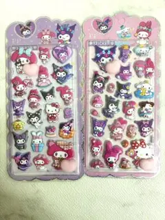 マイメロディ・クロミ　 シール 2シートセット